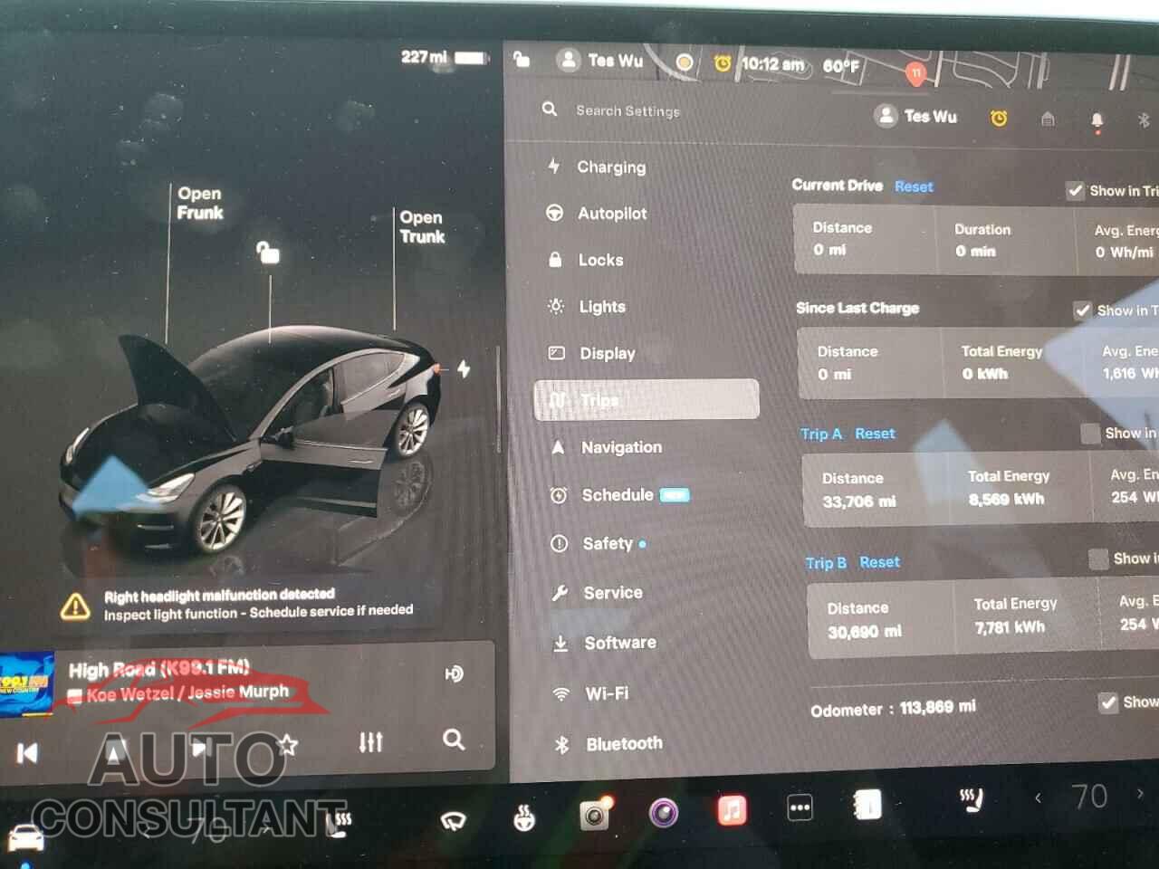 TESLA MODEL 3 2022 - 5YJ3E1EA6NF187730