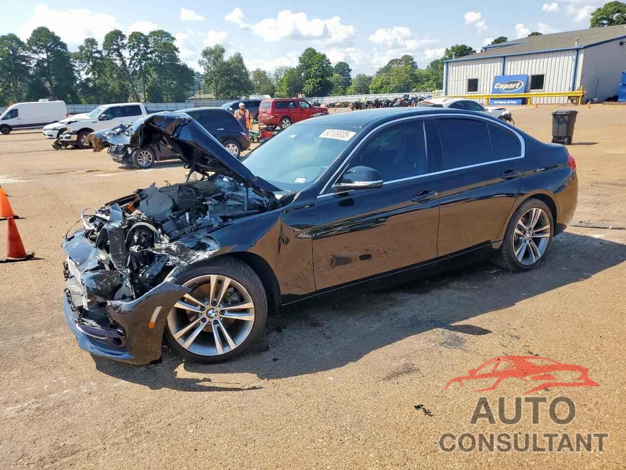 BMW 3 SERIES 2017 - WBA8B9G32HNU55087