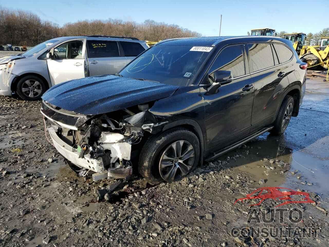 TOYOTA HIGHLANDER 2021 - 5TDGZRBH4MS142561