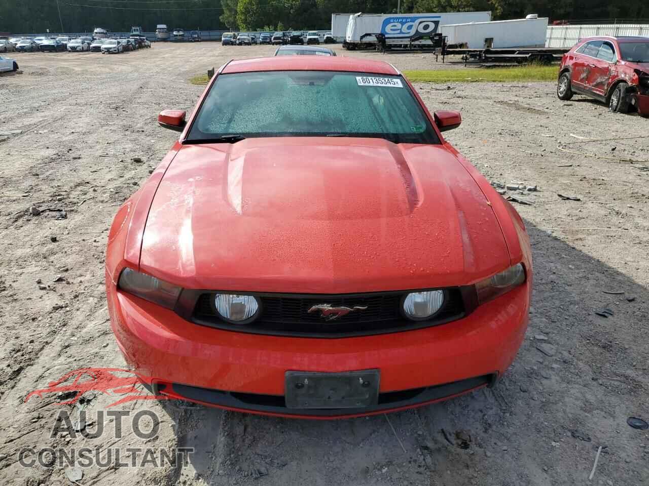 FORD MUSTANG 2012 - 1ZVBP8CF7C5247510