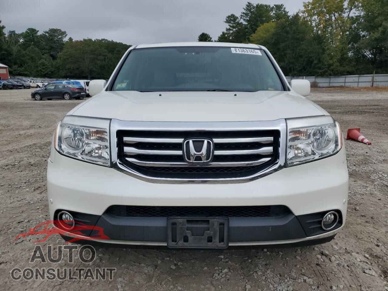HONDA PILOT 2013 - 5FNYF4H98DB077783