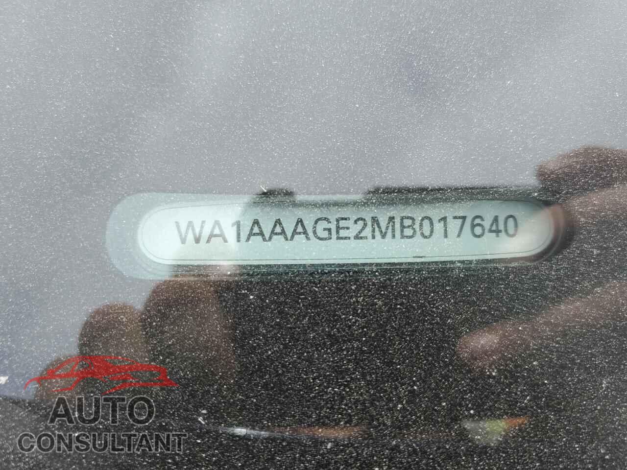 AUDI E-TRON 2021 - WA1AAAGE2MB017640