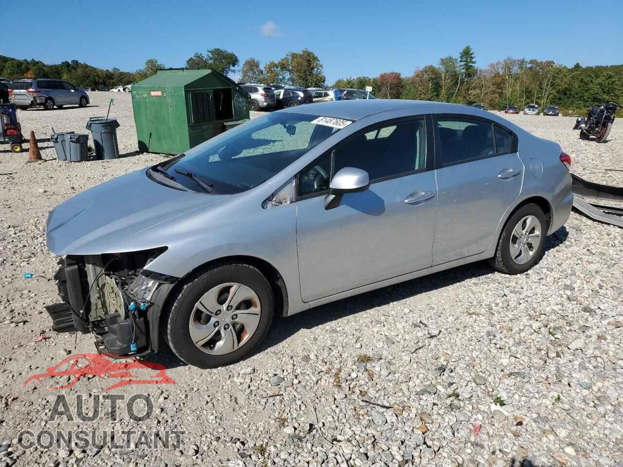 HONDA CIVIC 2013 - 2HGFB2F55DH542006