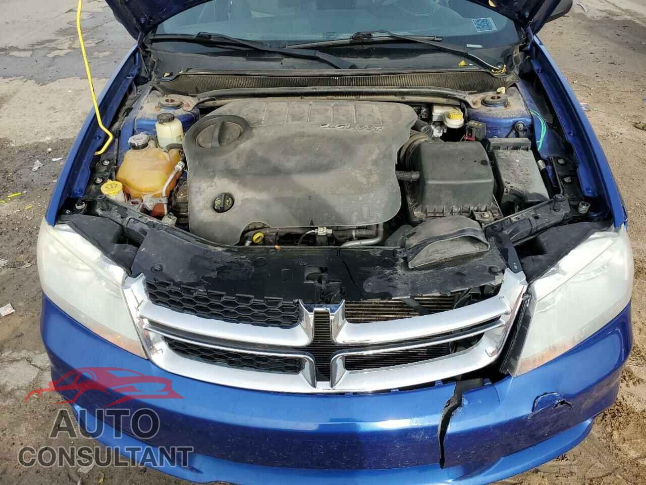 DODGE AVENGER 2012 - 1C3CDZAG8CN254424