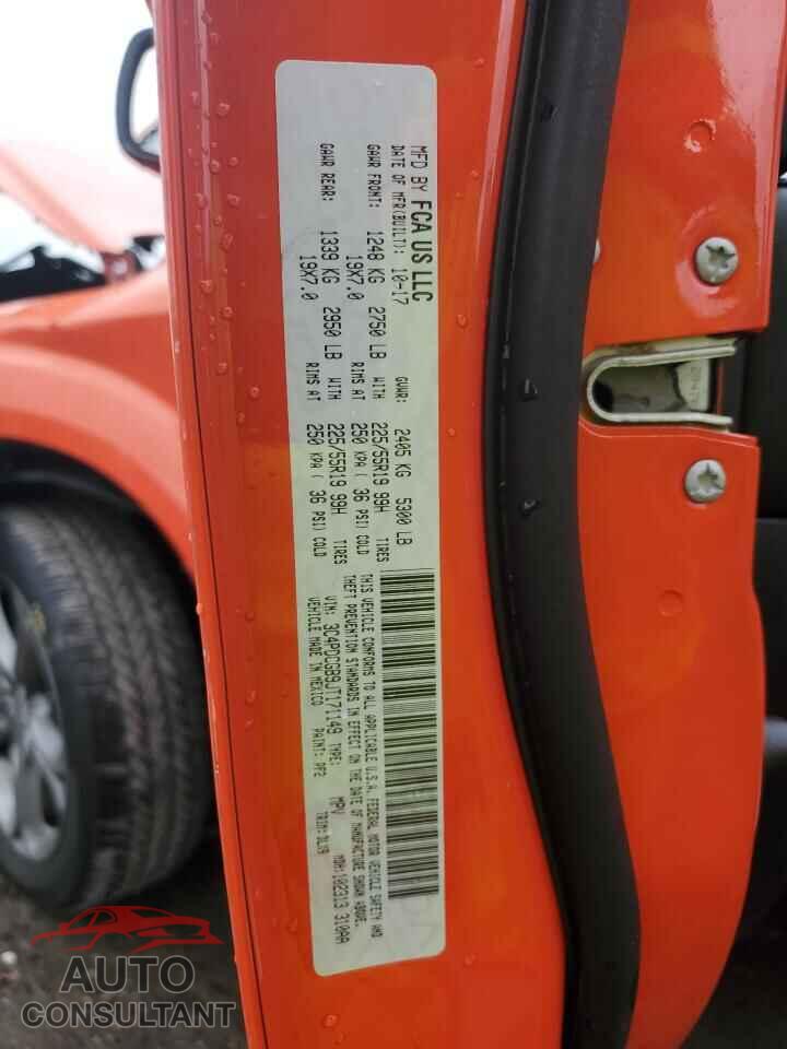 DODGE JOURNEY 2018 - 3C4PDCGB9JT171149