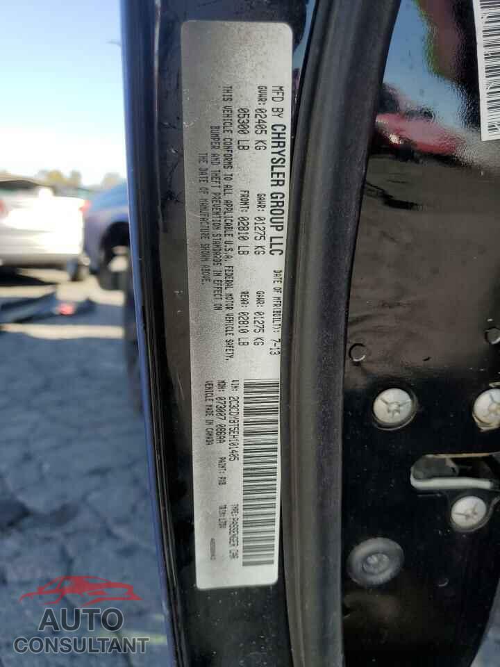 DODGE CHALLENGER 2014 - 2C3CDYBT5EH101405
