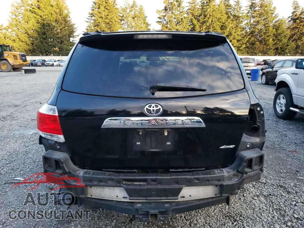 TOYOTA HIGHLANDER 2012 - 5TDBK3EH8CS162706