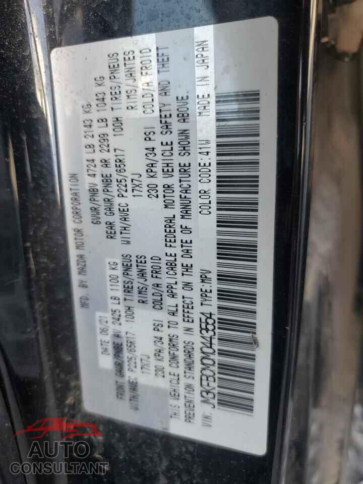 MAZDA CX-5 2021 - JM3KFBCM0M0443554