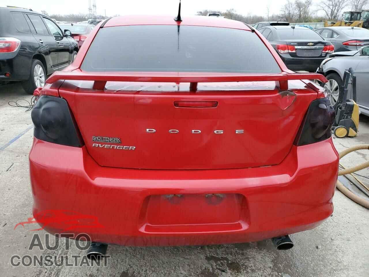 DODGE AVENGER 2011 - 1B3BD1FG1BN508914