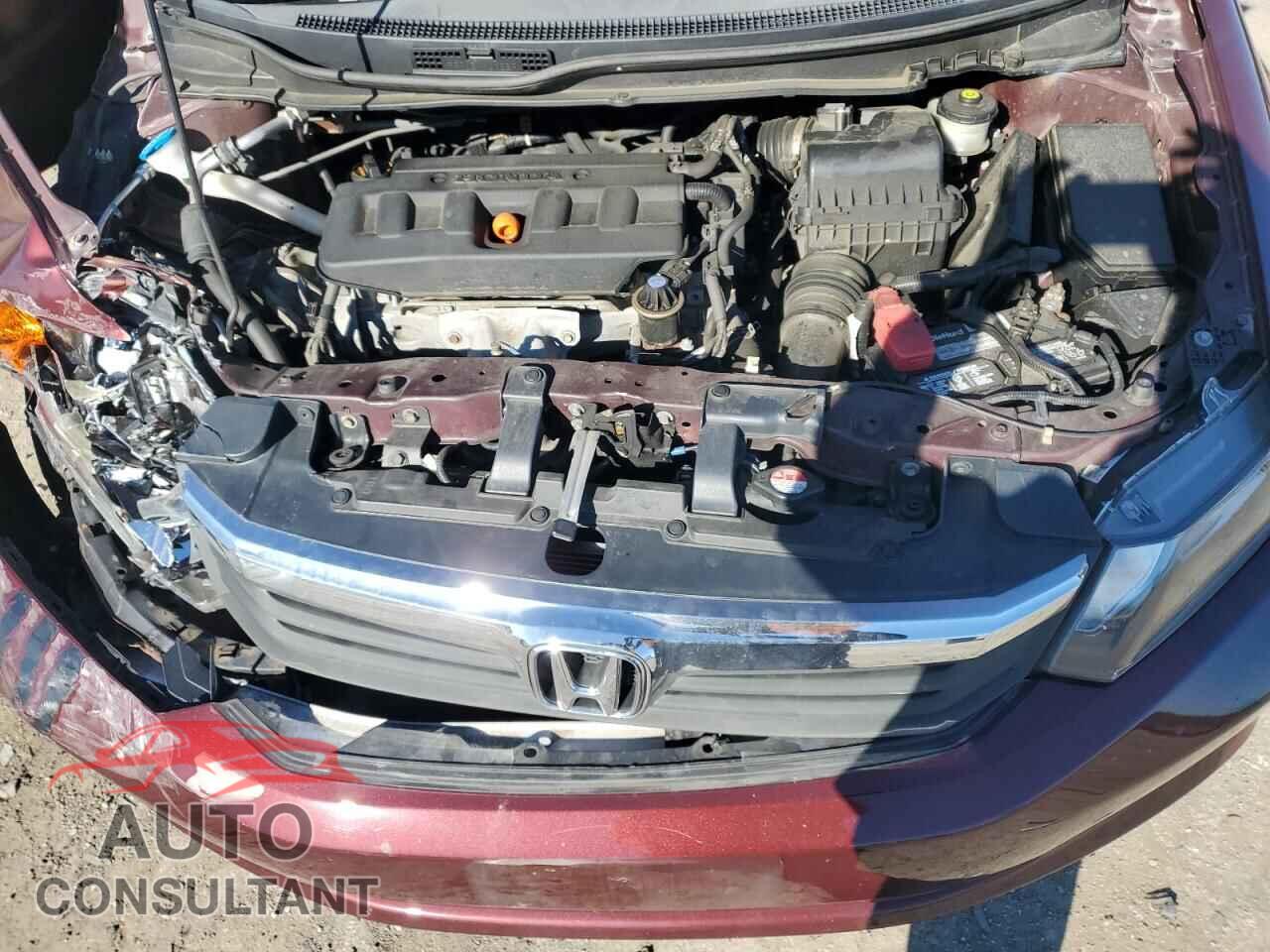 HONDA CIVIC 2012 - 2HGFB2F51CH567886