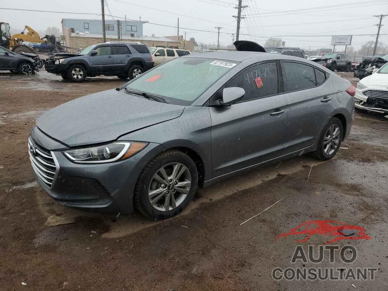 HYUNDAI ELANTRA 2018 - KMHD84LF0JU573326