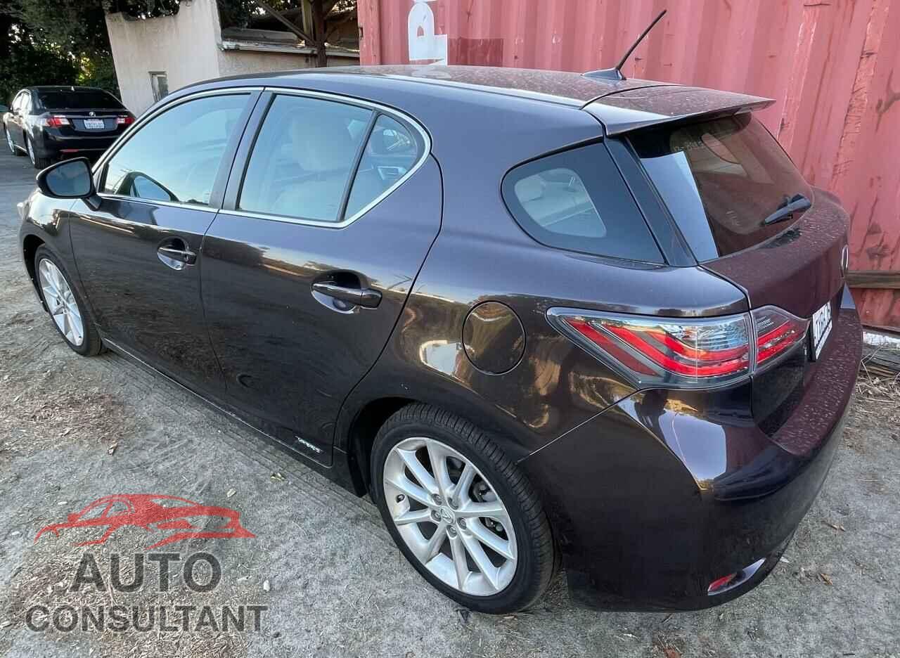 LEXUS CT 200 2012 - JTHKD5BH3C2086831