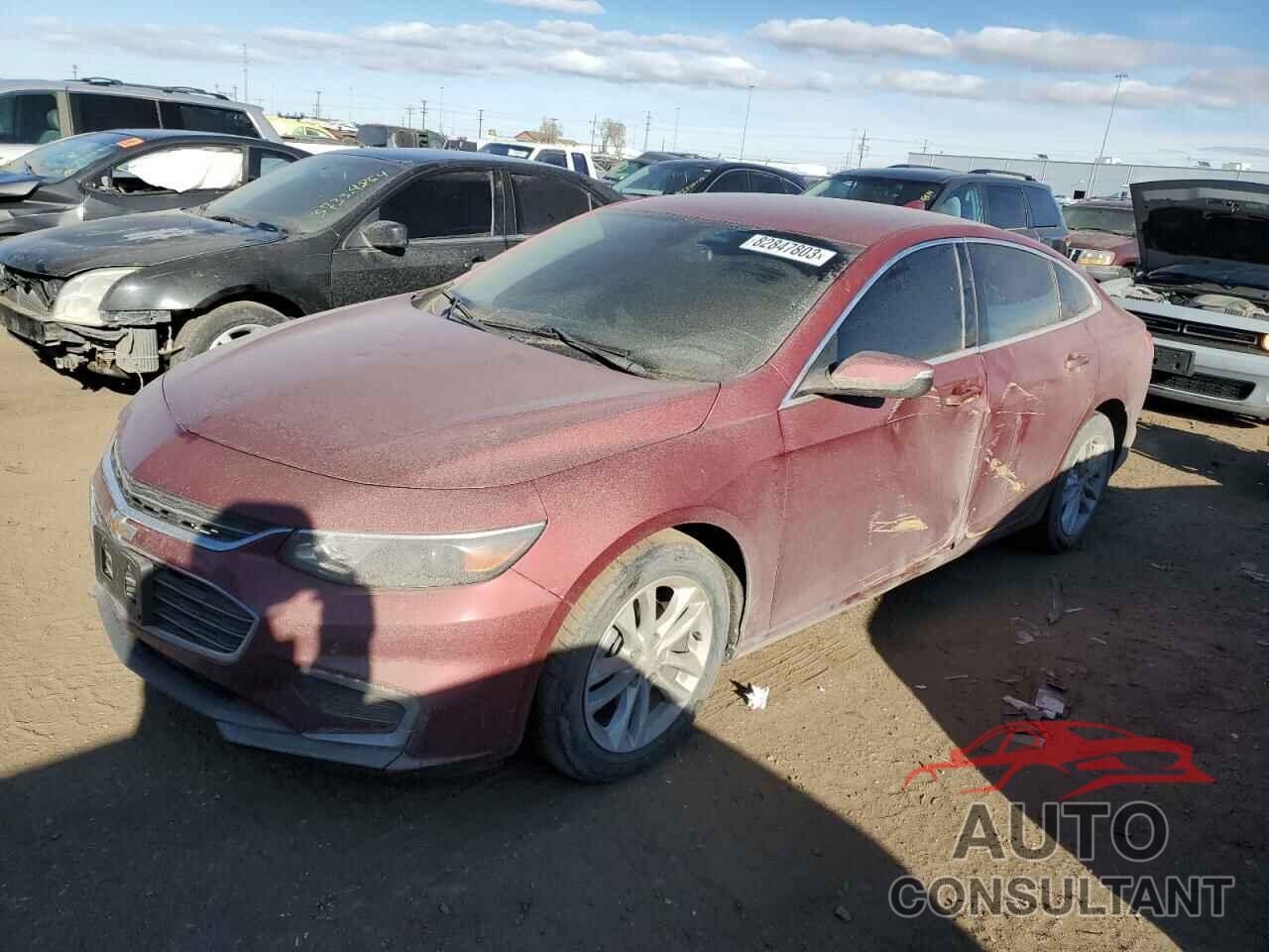 CHEVROLET MALIBU 2017 - 1G1ZE5ST8HF196235