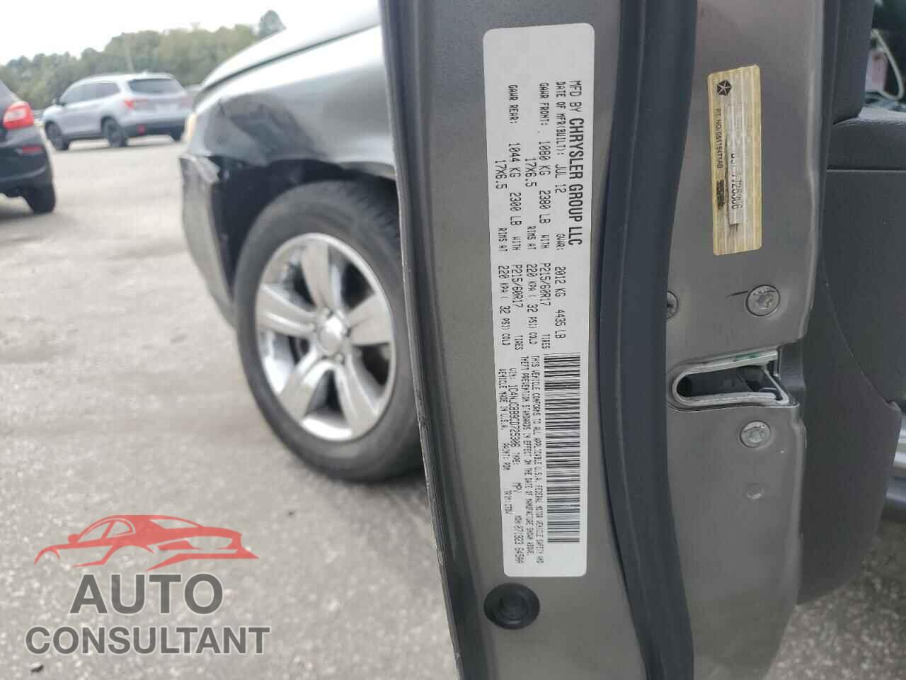 JEEP COMPASS 2012 - 1C4NJCBB9CD725306
