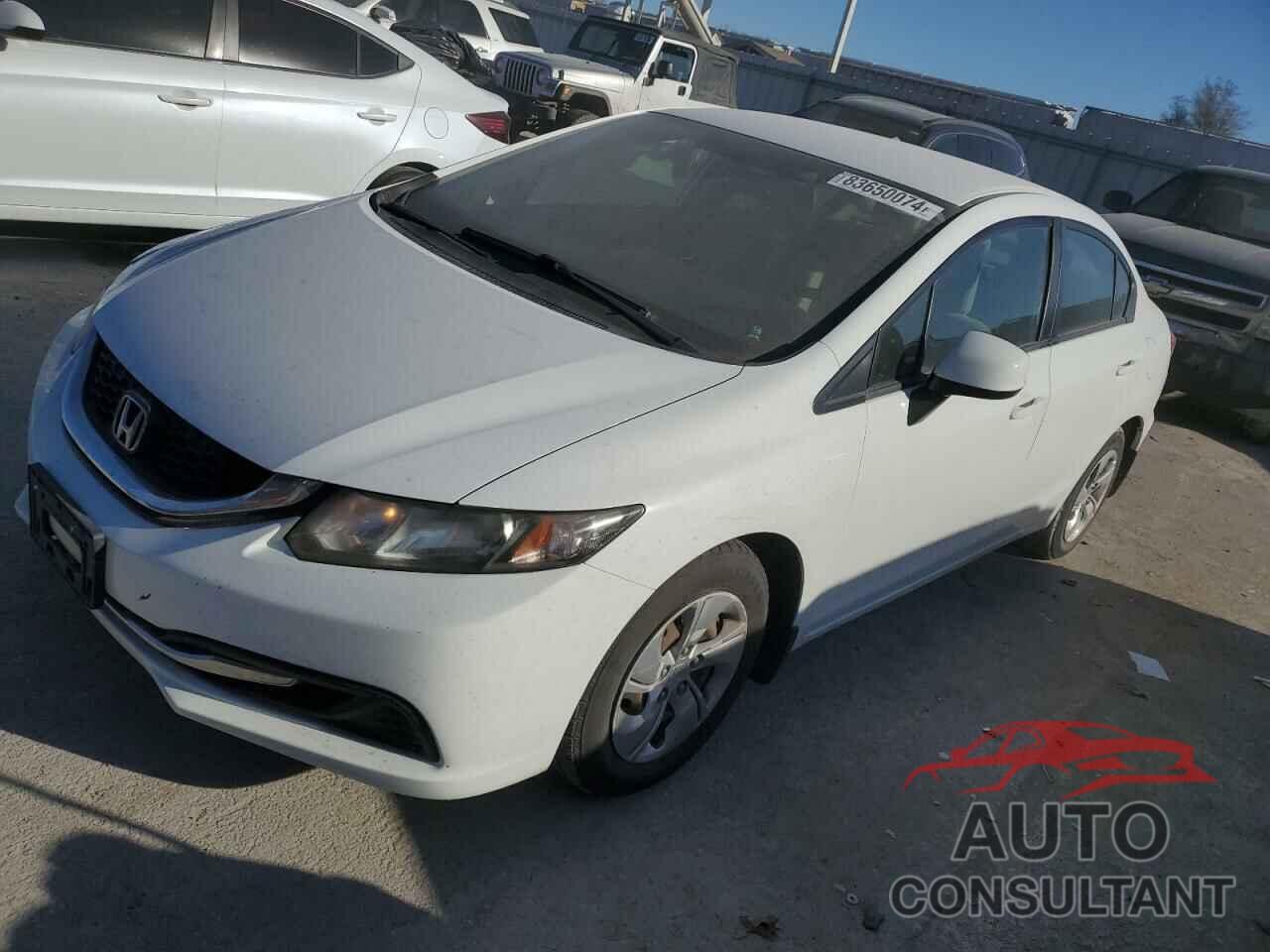 HONDA CIVIC 2013 - 2HGFB2F50DH599889