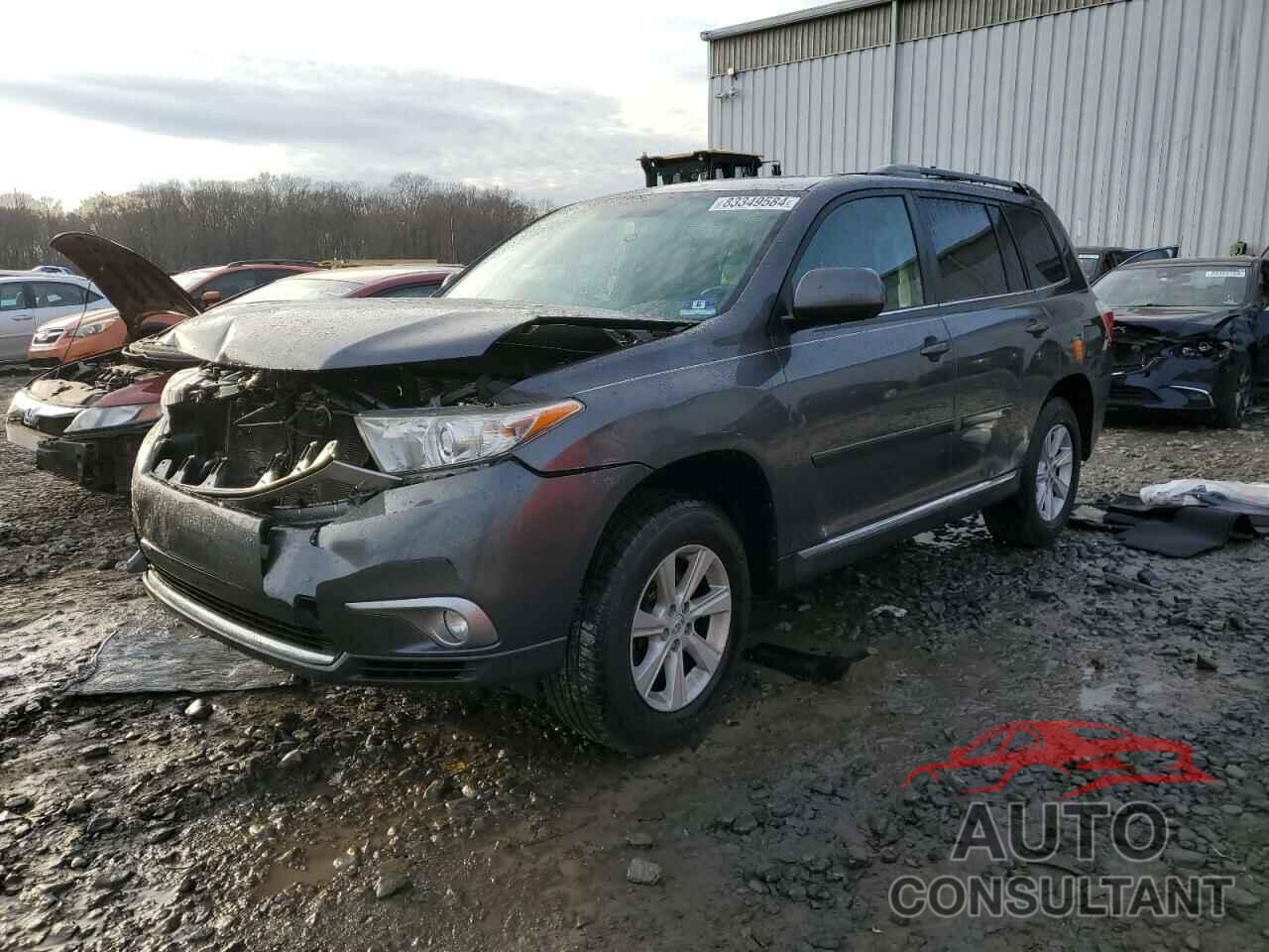 TOYOTA HIGHLANDER 2012 - 5TDBK3EH3CS097392