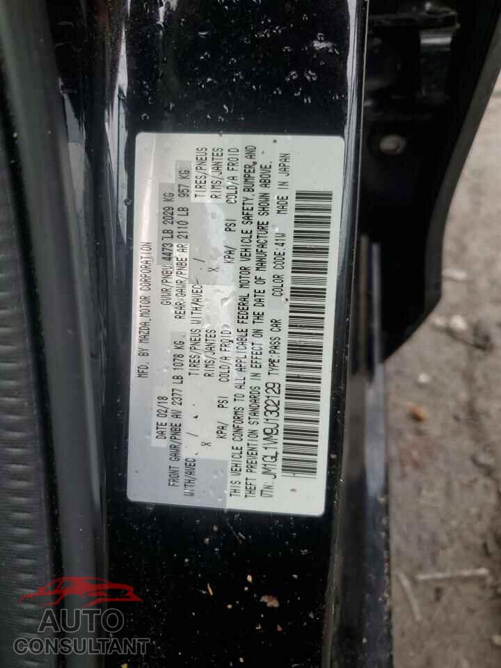 MAZDA 6 2018 - JM1GL1VM9J1302129