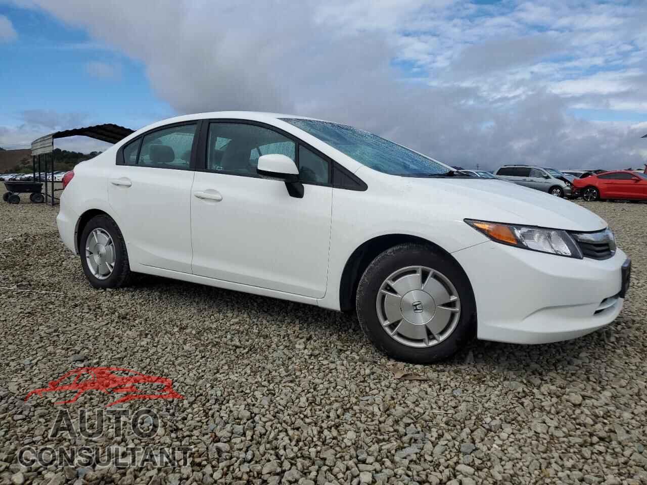 HONDA CIVIC 2012 - 2HGFB2F66CH522435