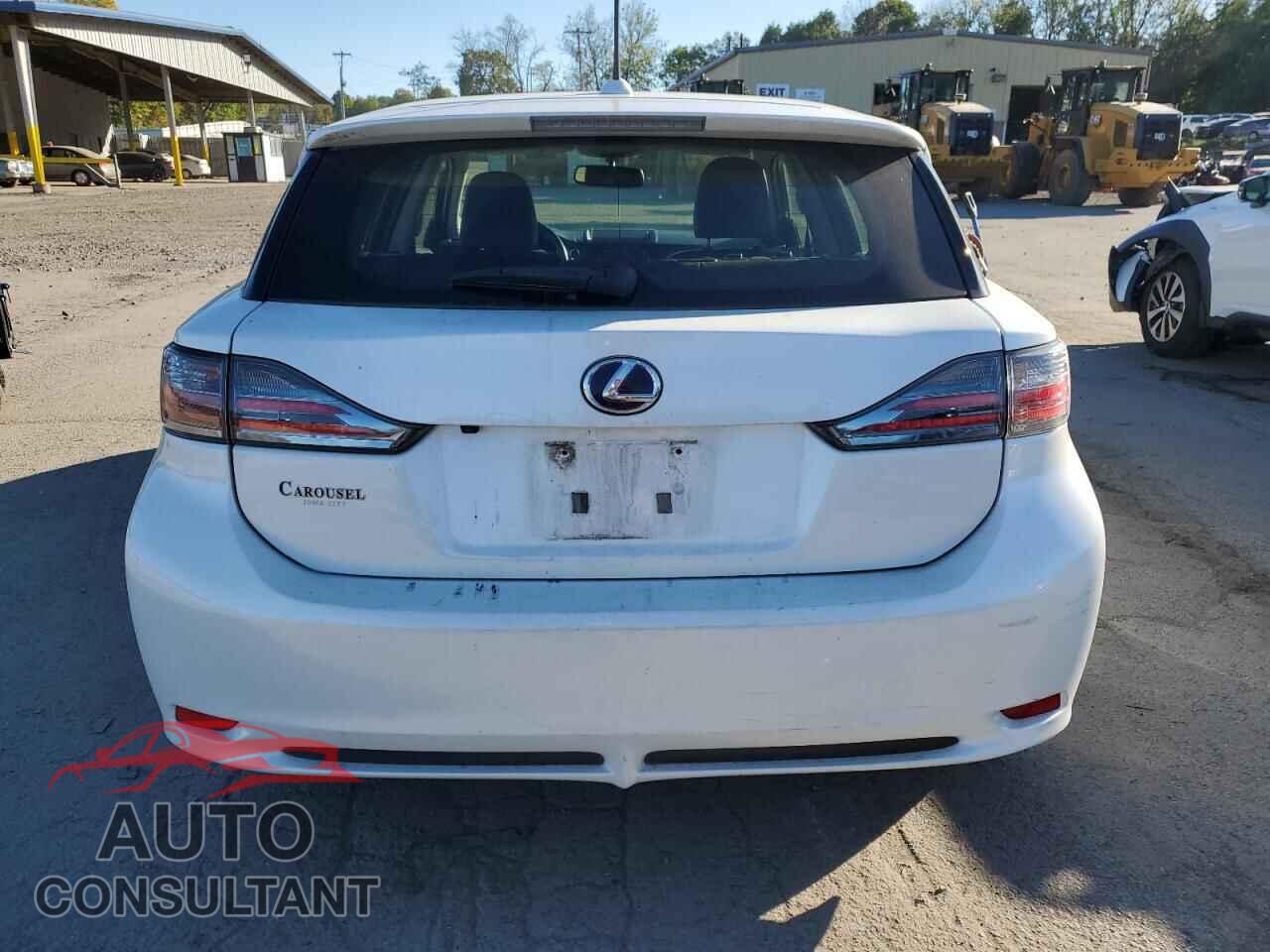 LEXUS CT 200 2013 - JTHKD5BH0D2161504