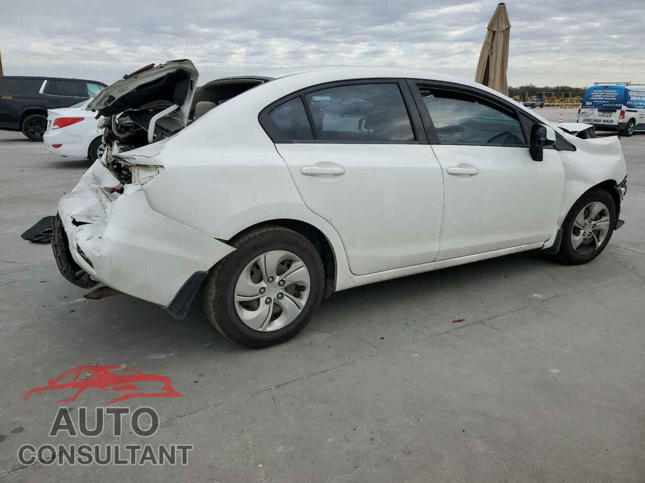 HONDA CIVIC 2013 - 2HGFB2F50DH598094