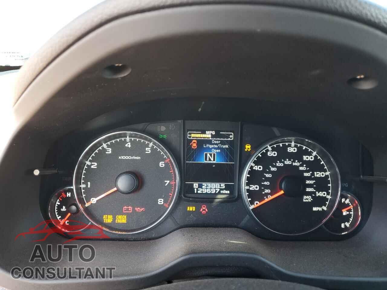 SUBARU OUTBACK 2013 - 4S4BRBKC9D3216897