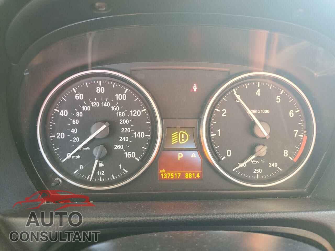 BMW 3 SERIES 2011 - WBAKF3C59BE793320