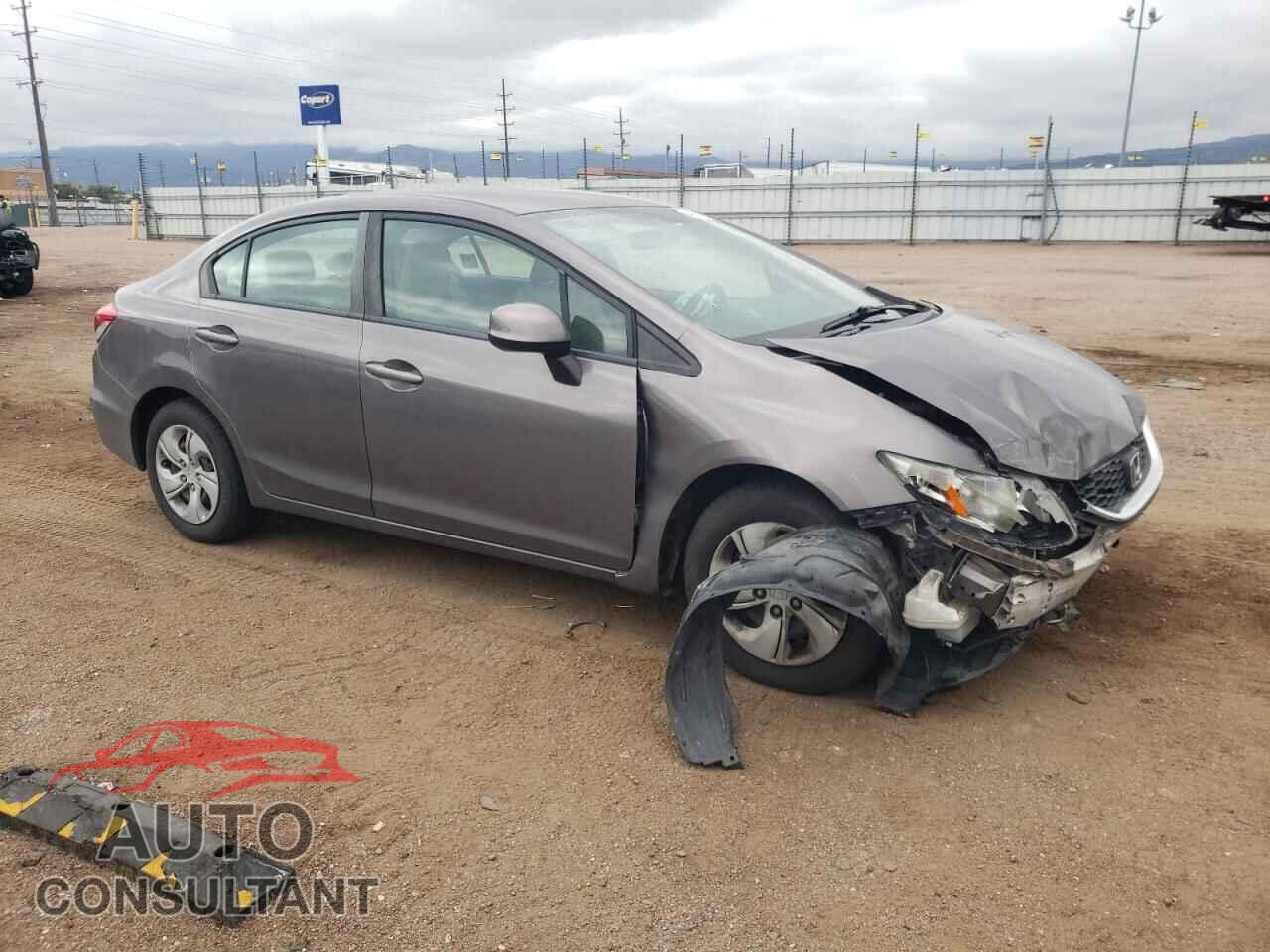 HONDA CIVIC 2013 - 19XFB2F55DE226955