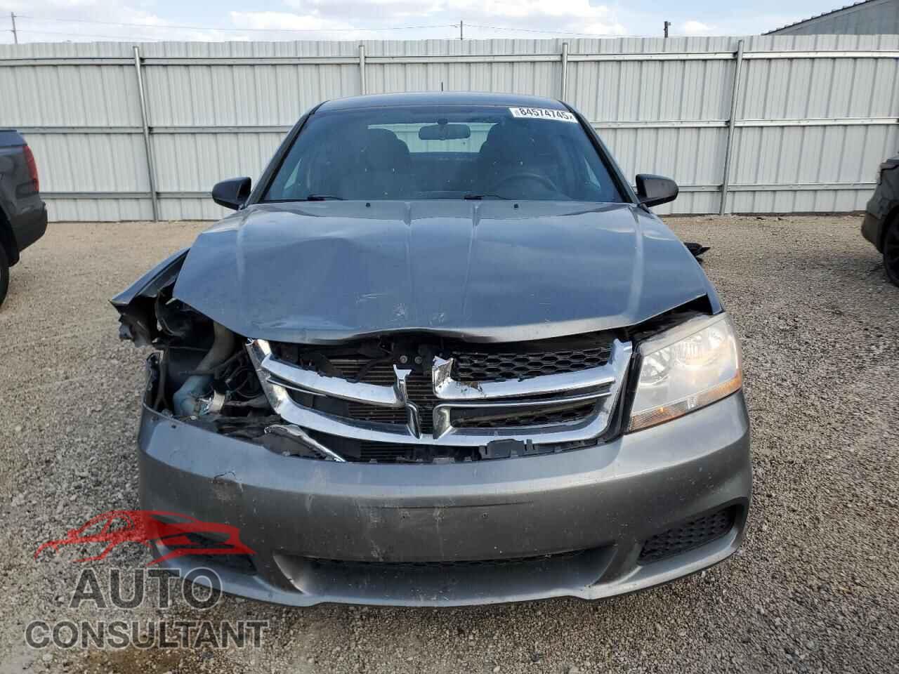 DODGE AVENGER 2013 - 1C3CDZAG6DN753384