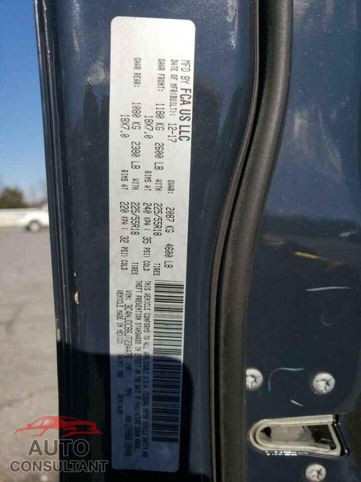 JEEP COMPASS 2018 - 3C4NJDCB6JT234476