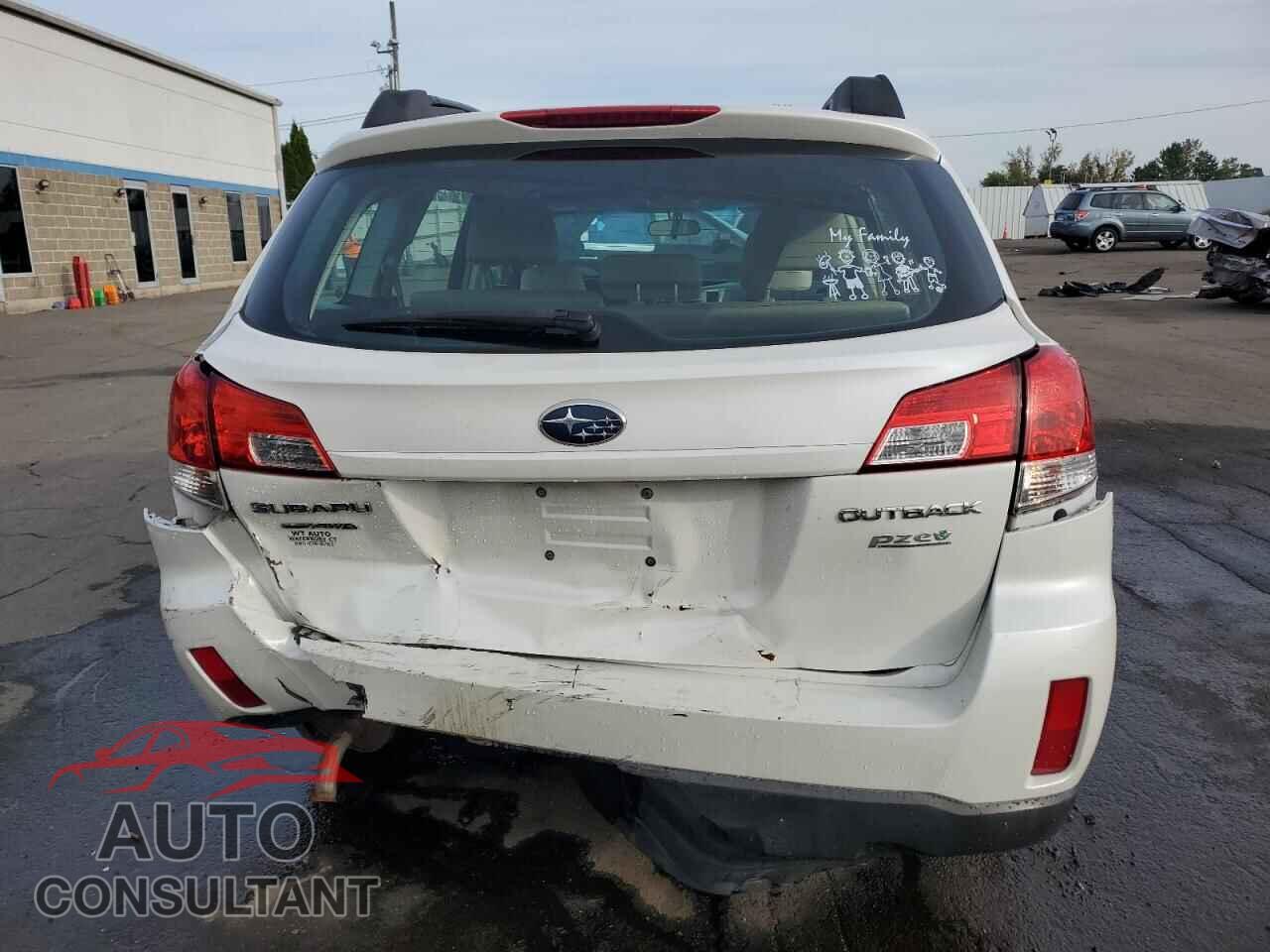 SUBARU OUTBACK 2011 - 4S4BRBAC6B3443060
