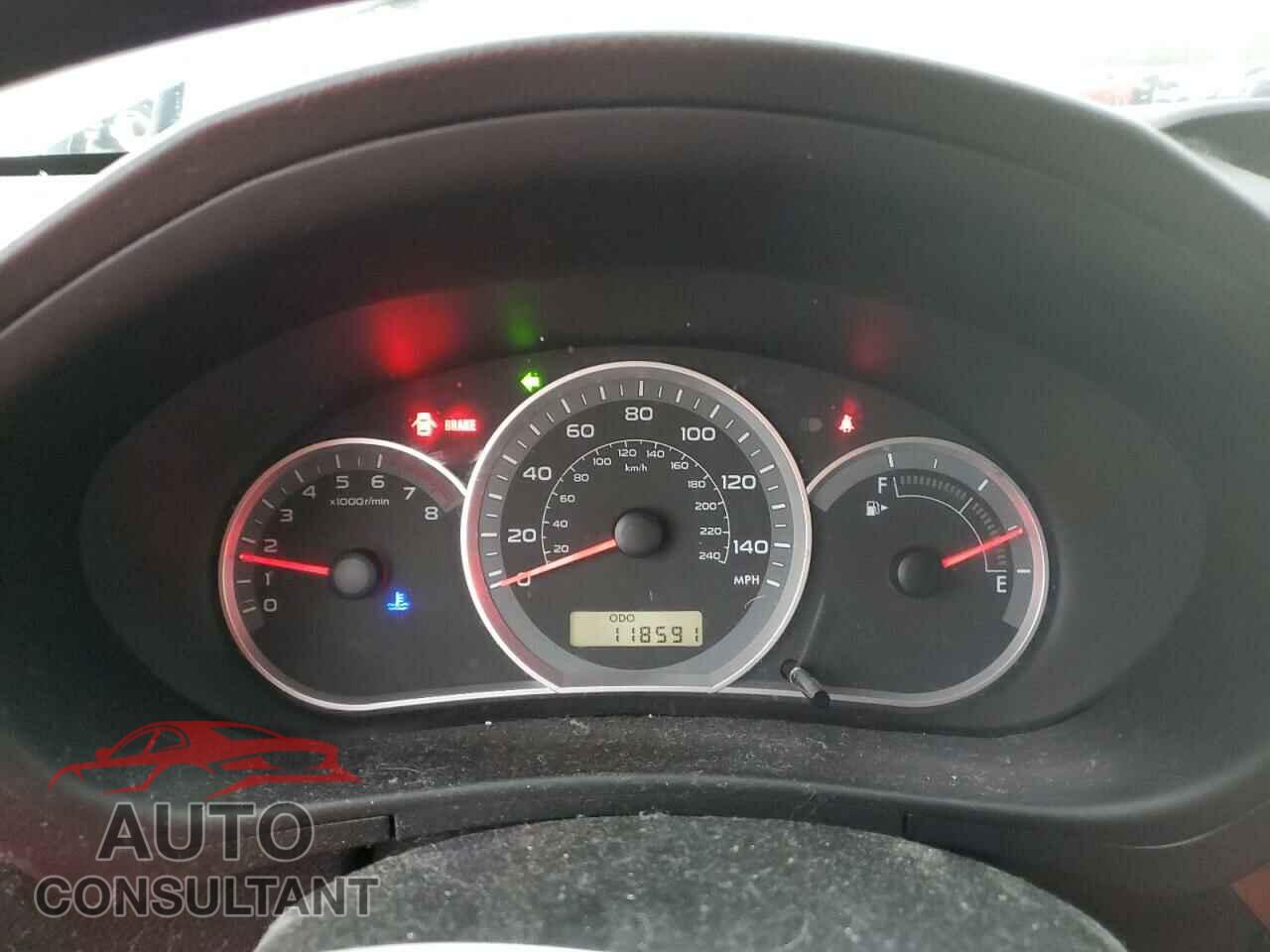 SUBARU IMPREZA 2011 - JF1GH6A64BG818862