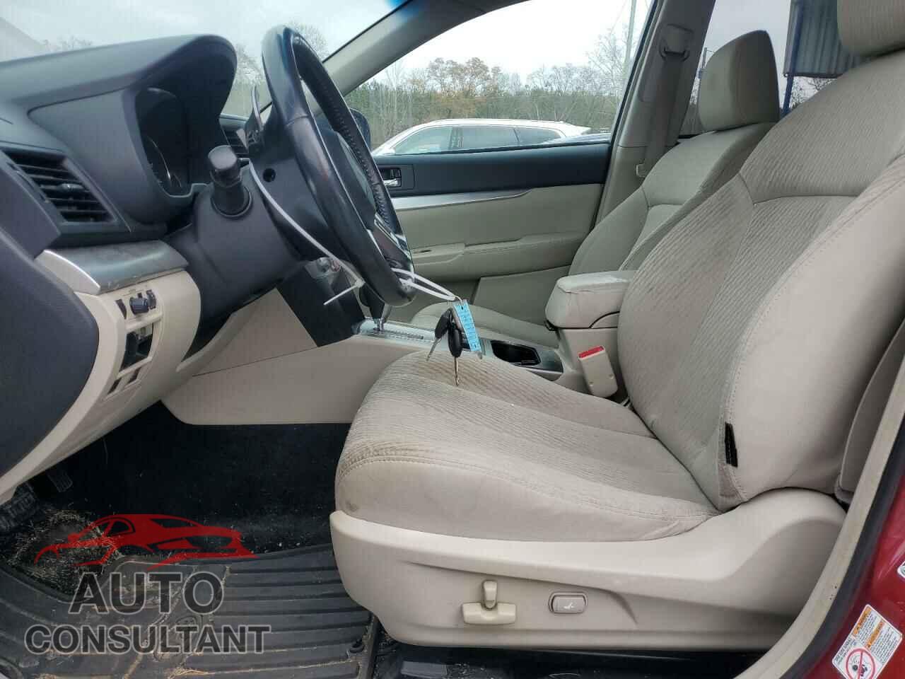 SUBARU OUTBACK 2011 - 4S4BRBFCXB3319740