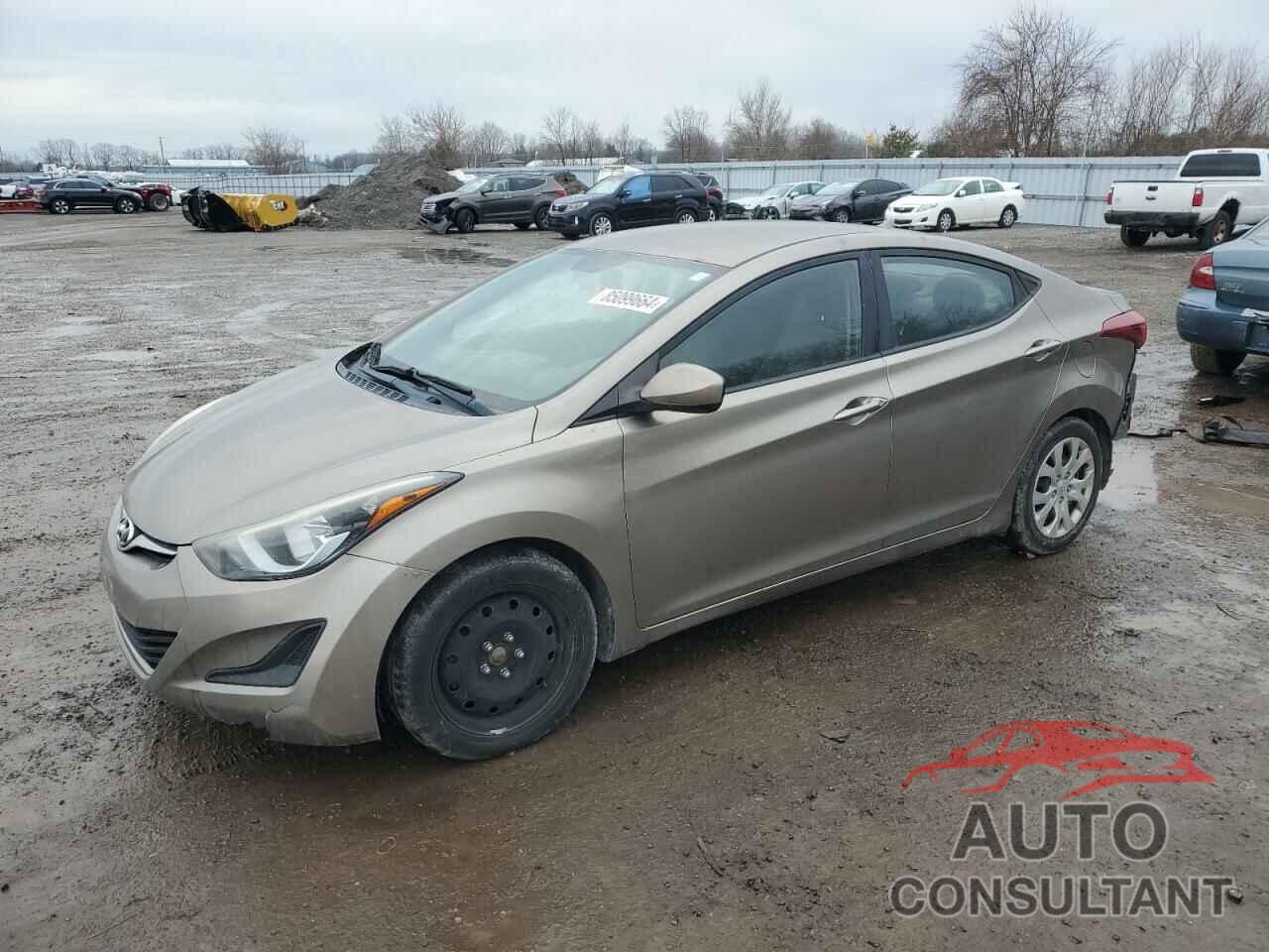 HYUNDAI ELANTRA 2014 - 5NPDH4AE9EH535107
