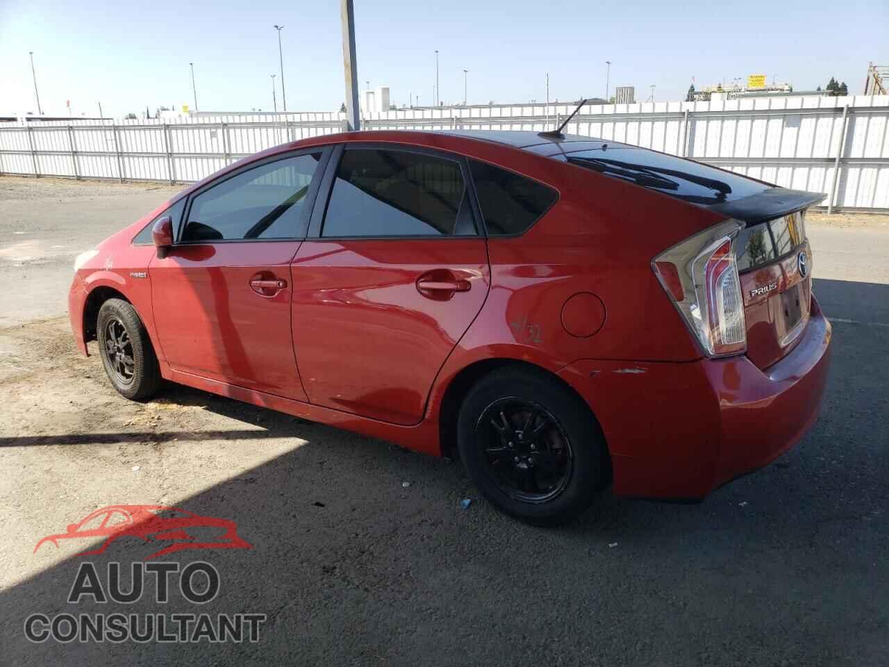 TOYOTA PRIUS 2013 - JTDKN3DU2D5596701