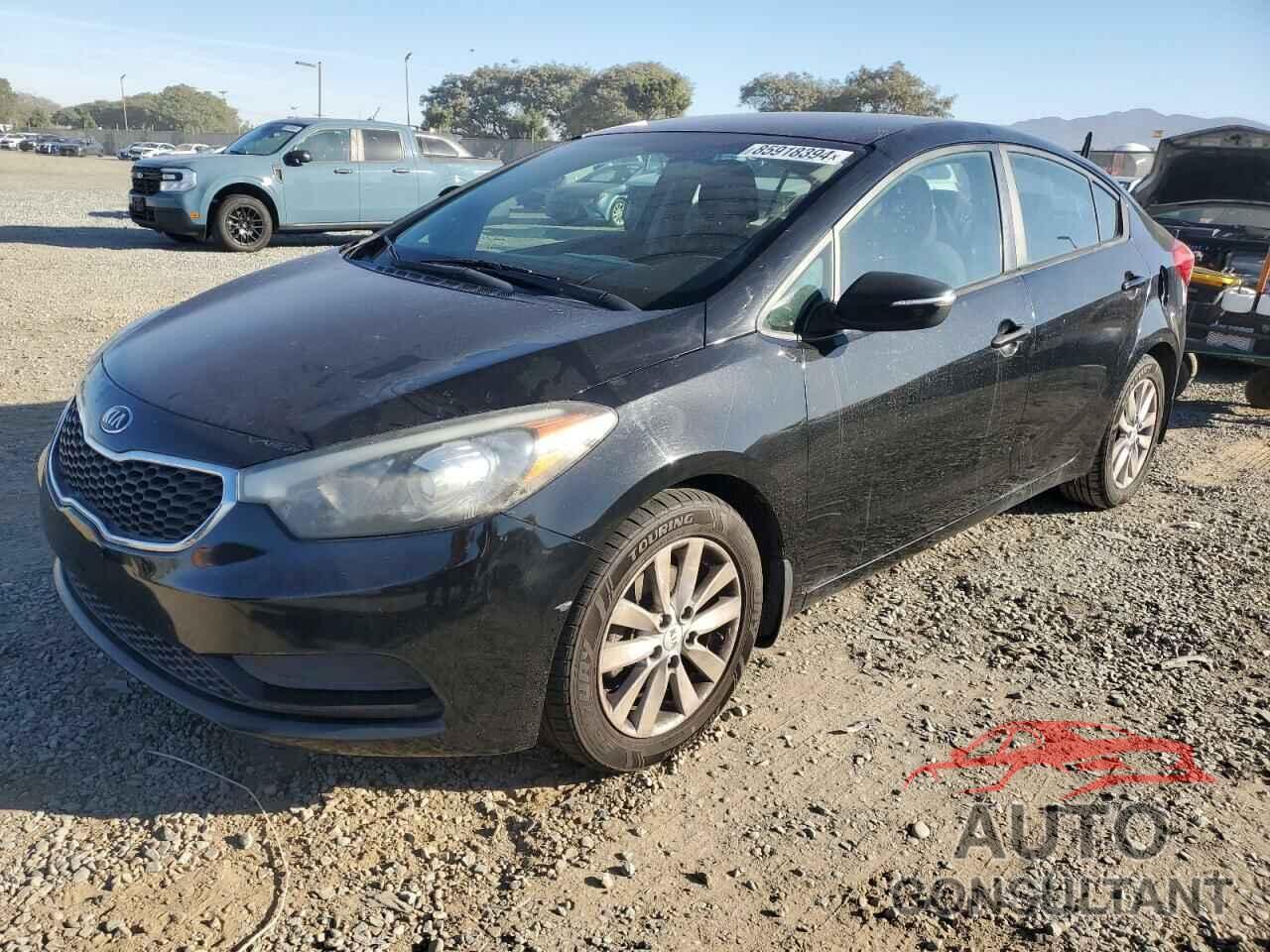 KIA FORTE 2014 - KNAFX4A65E5101493