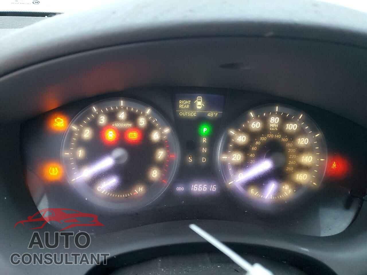 LEXUS ES350 2012 - JTHBK1EG7C2505572