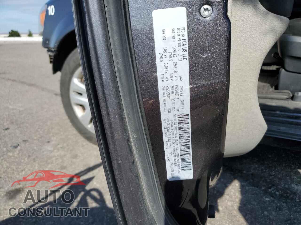 DODGE CARAVAN 2018 - 2C4RDGBG7JR134610