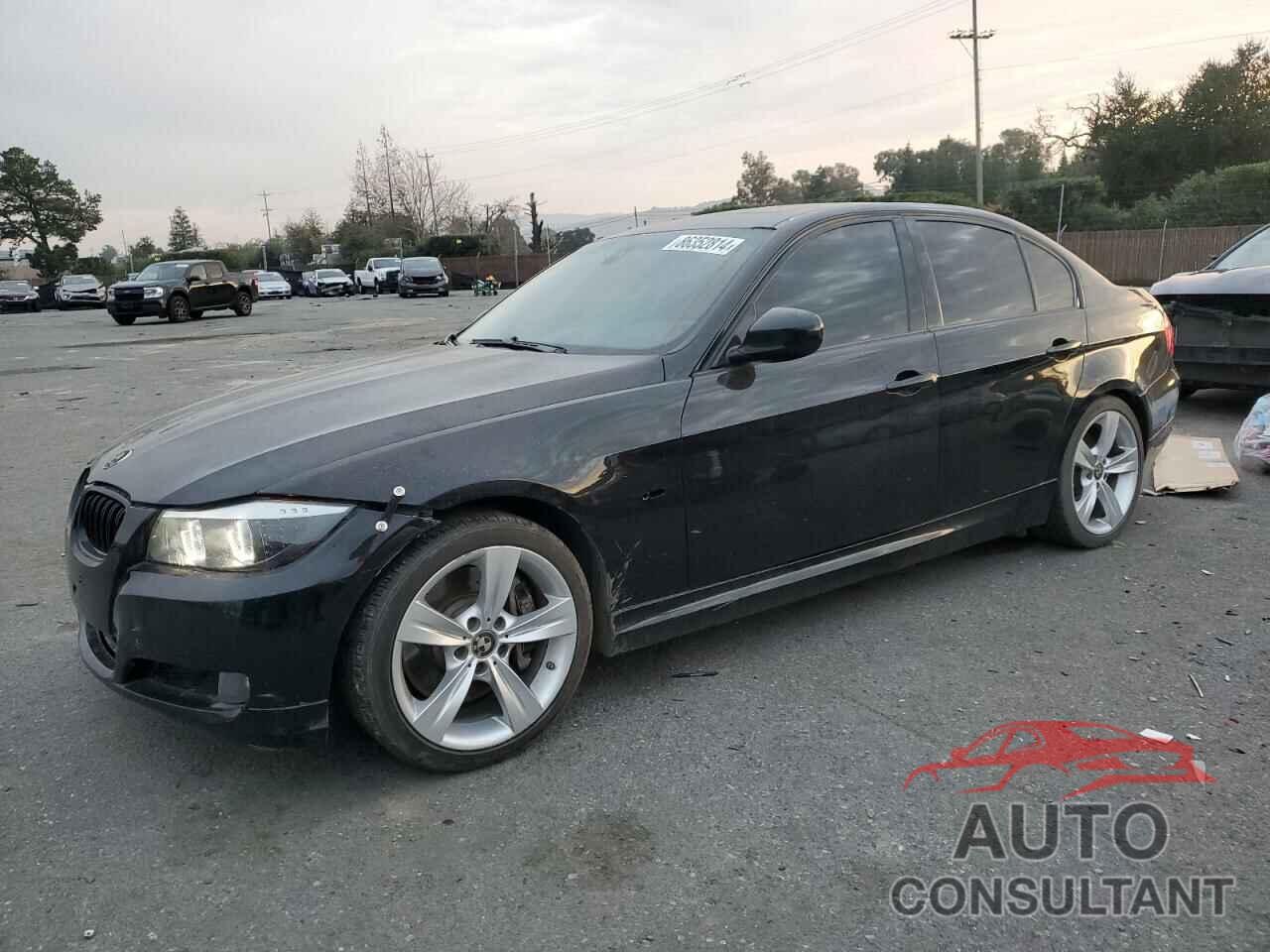 BMW 3 SERIES 2009 - WBAPM77549NL88652