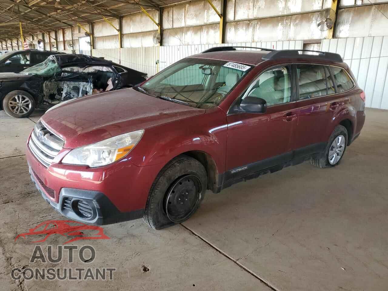 SUBARU OUTBACK 2013 - 4S4BRBAC8D3233336
