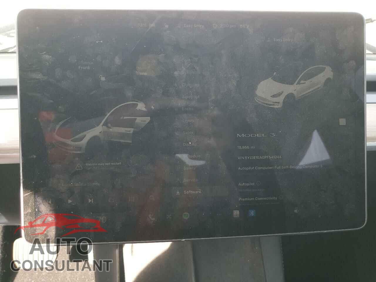 TESLA MODEL 3 2023 - 5YJ3E1EA0PF541244