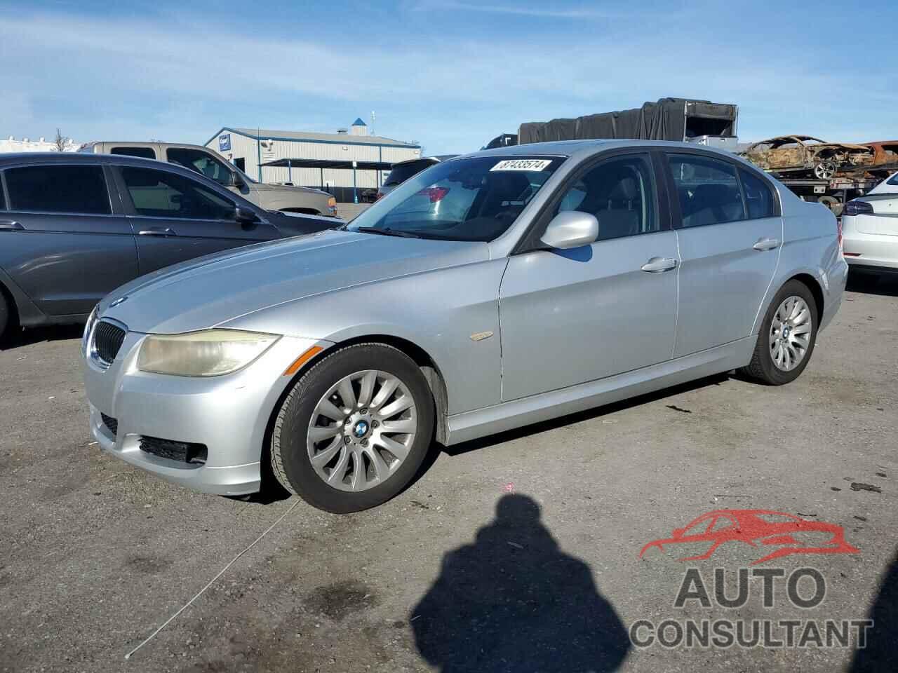 BMW 3 SERIES 2009 - WBAPH57549NL77031