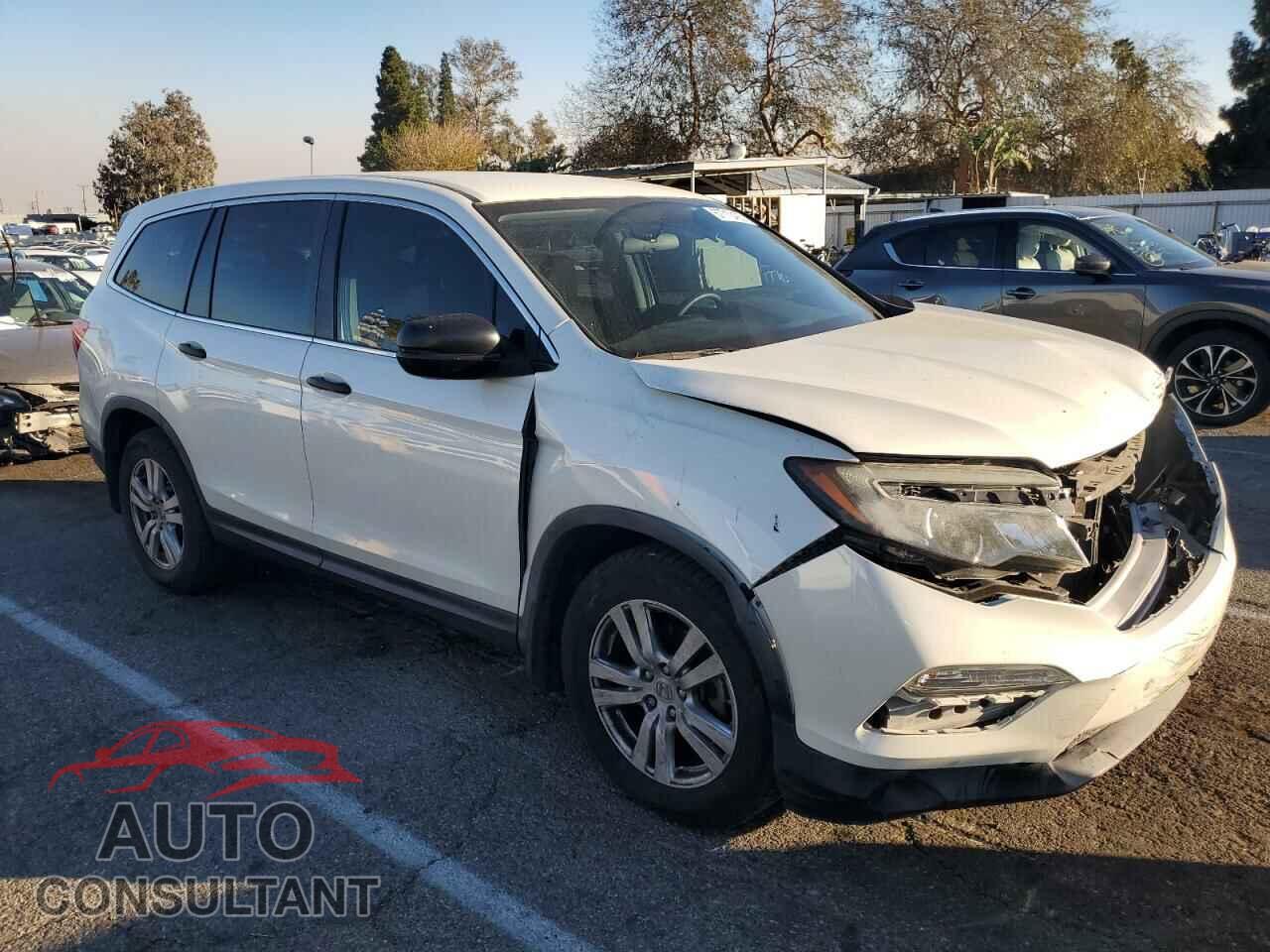 HONDA PILOT 2017 - 5FNYF5H15HB026134