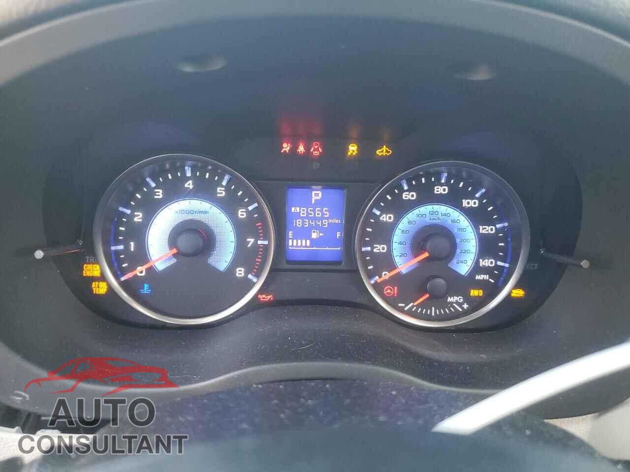 SUBARU XV 2014 - JF2GPBKC8EH321551