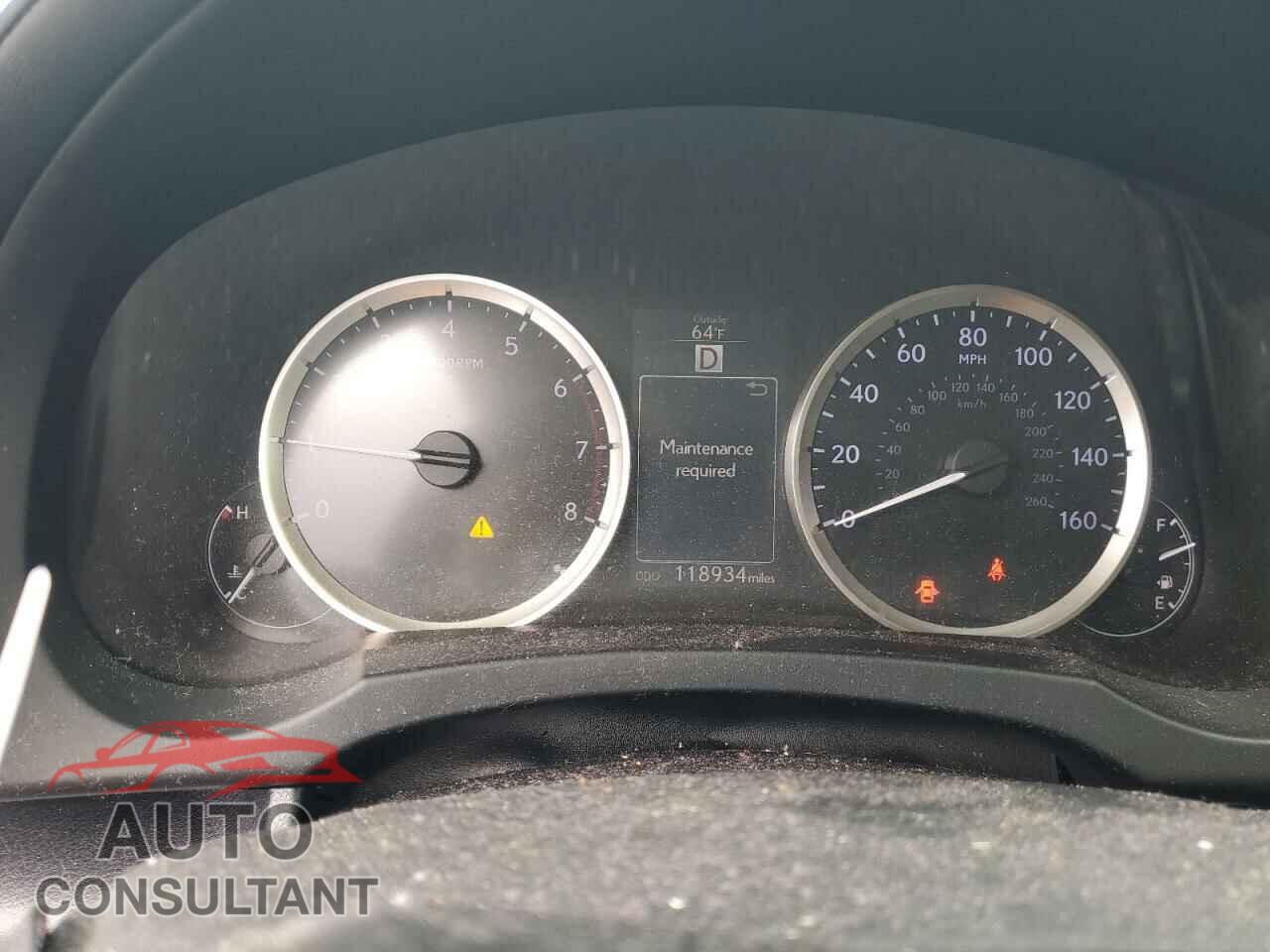 LEXUS IS 2016 - JTHBA1D29G5018418