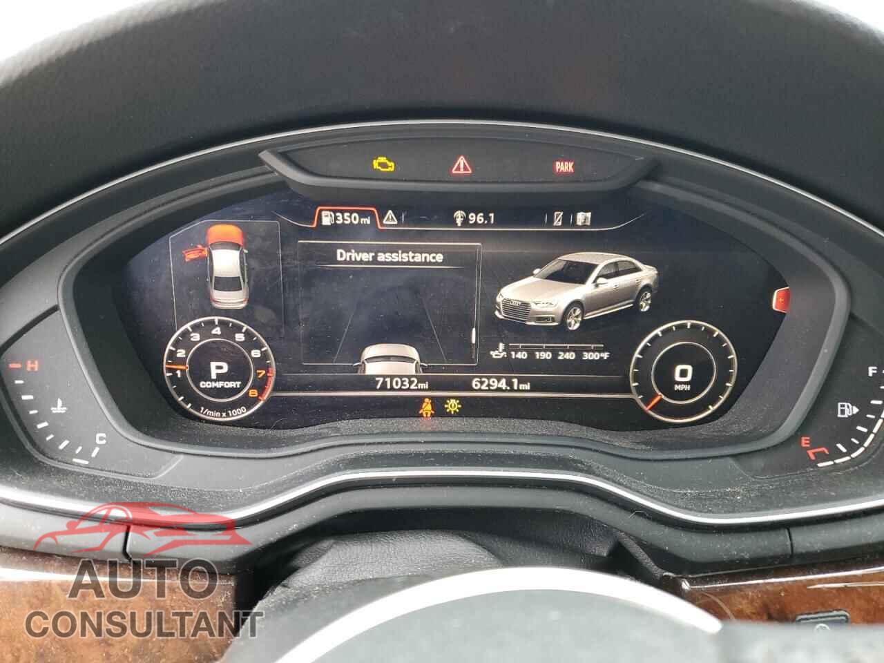 AUDI A4 2018 - WAUENAF45JN007177