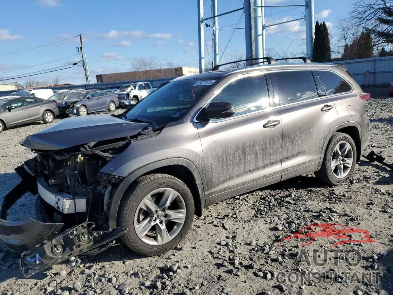 TOYOTA HIGHLANDER 2016 - 5TDDKRFH6GS356053