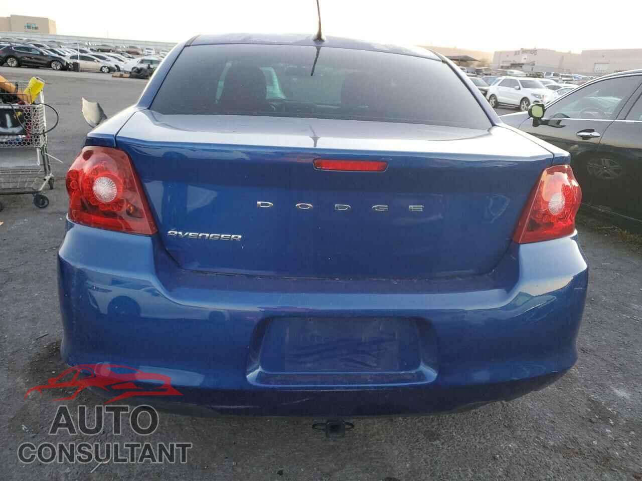 DODGE AVENGER 2012 - 1C3CDZCB0CN148518