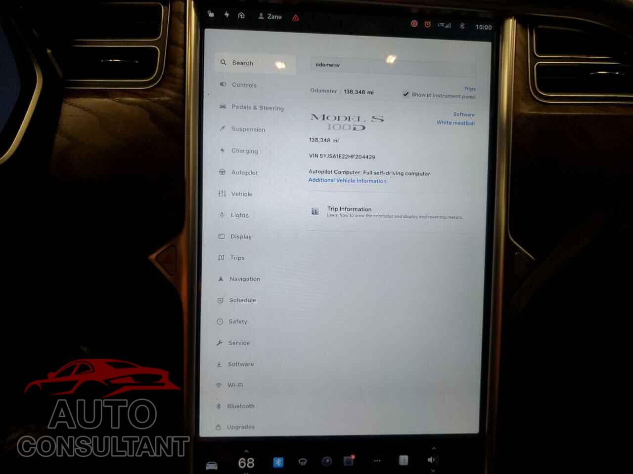 TESLA MODEL S 2017 - 5YJSA1E22HF204429