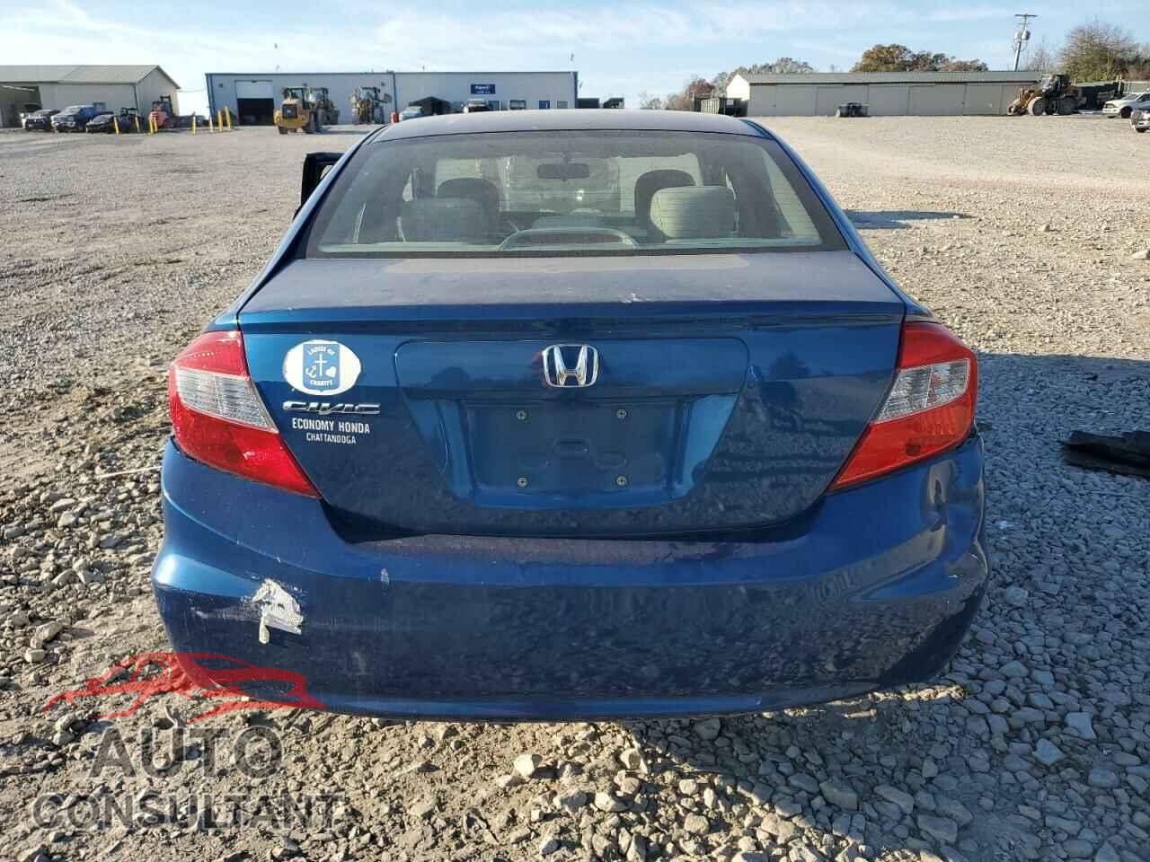 HONDA CIVIC 2012 - 19XFB2F55CE062993