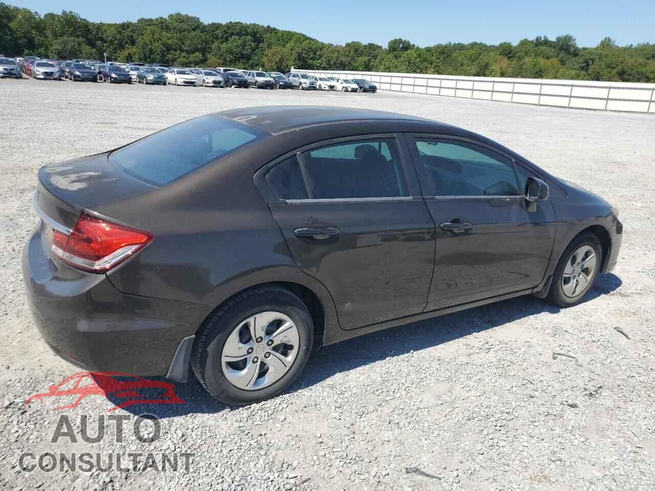 HONDA CIVIC 2013 - 2HGFB2F52DH506824